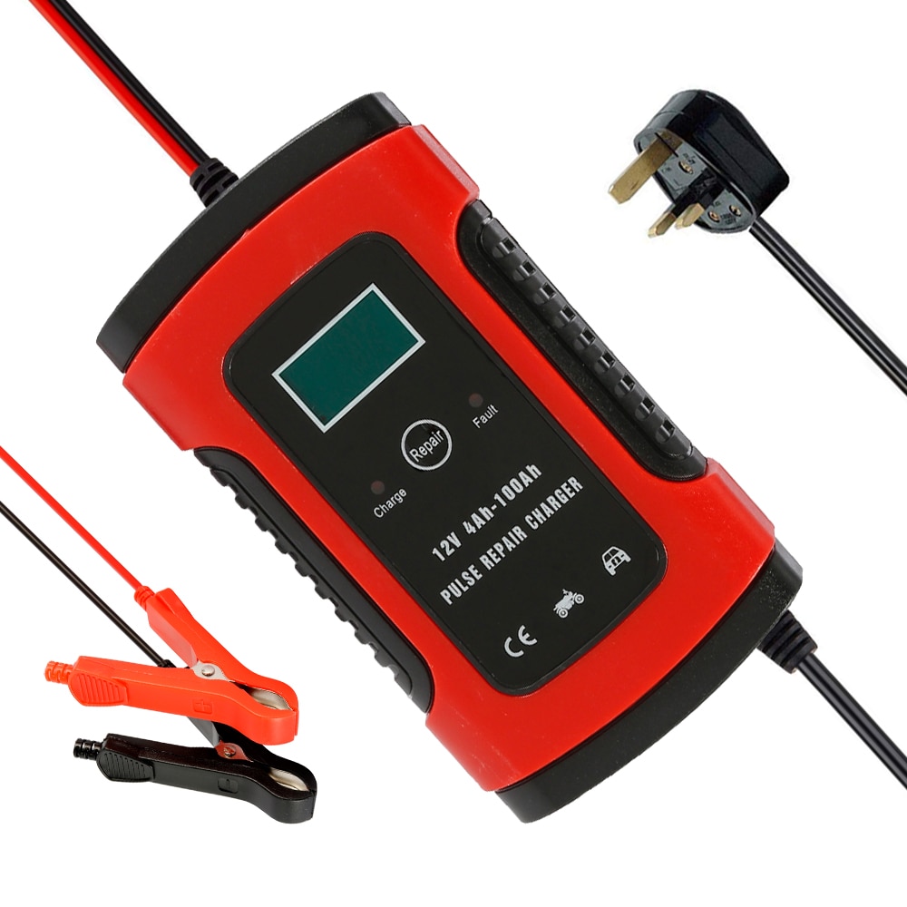 Smart Deep Cycle 12V Automatic Lead Acid Battery Charger Pulse Repair