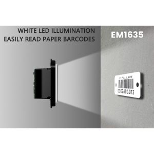 A EM1630 Omnidirectional Scanner Barcode Fixed Mount Qr Code Reader Engine