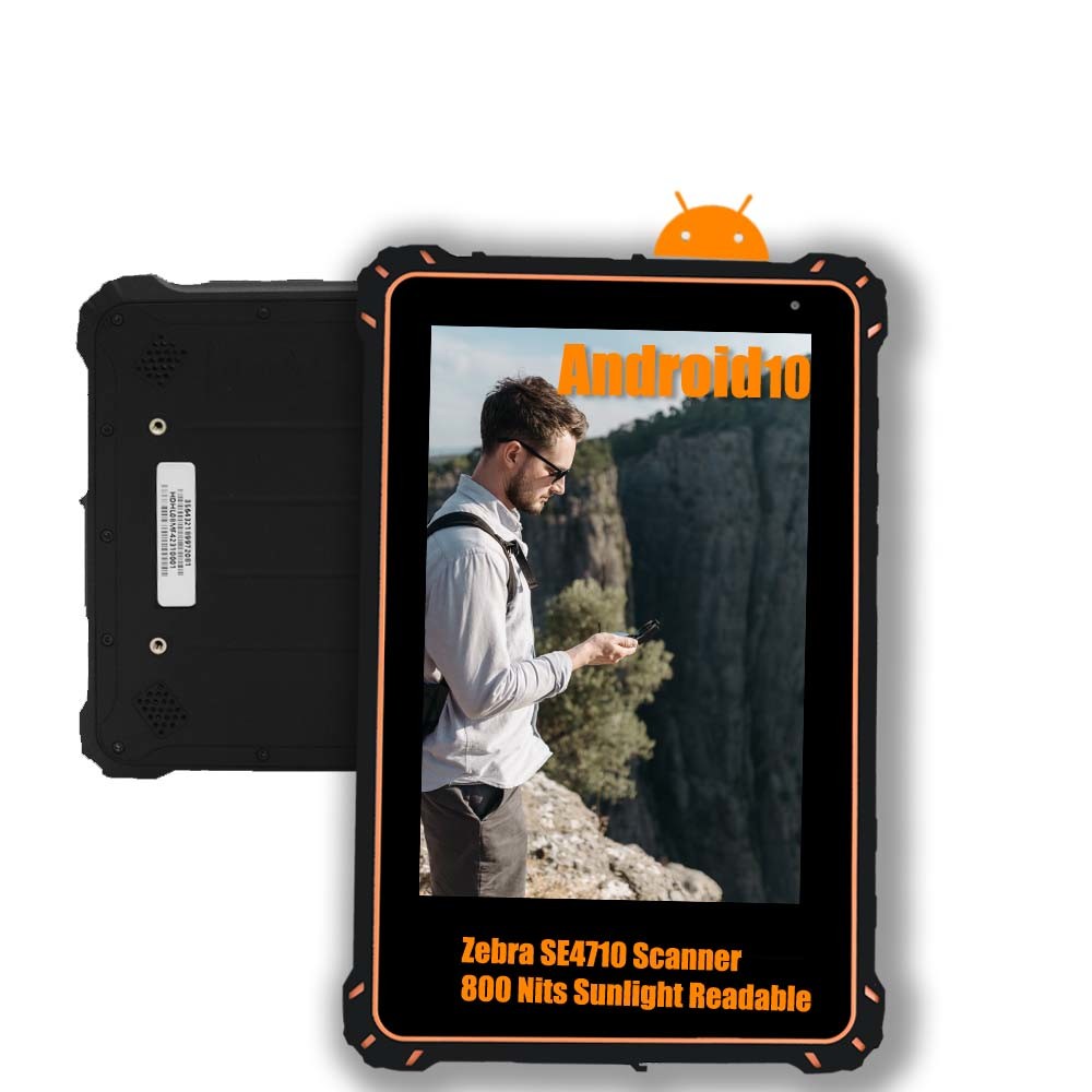 Practical Industrial Fanless Mini PC , Wireless 8 Inch Rugged Android Tablet