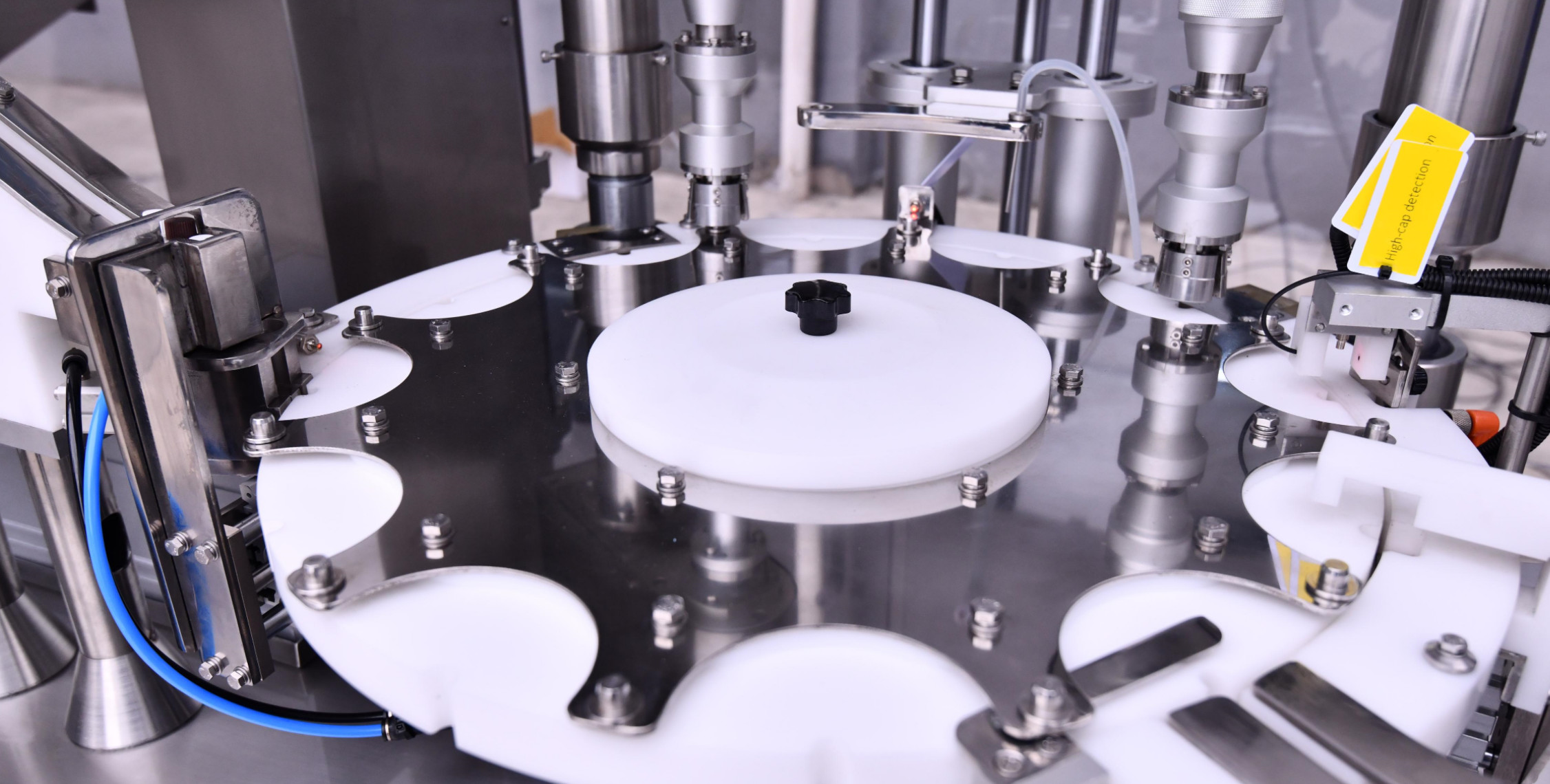 Double Head Aseptic 1Ml Automatic vial Rotary Liquid Filling Machine