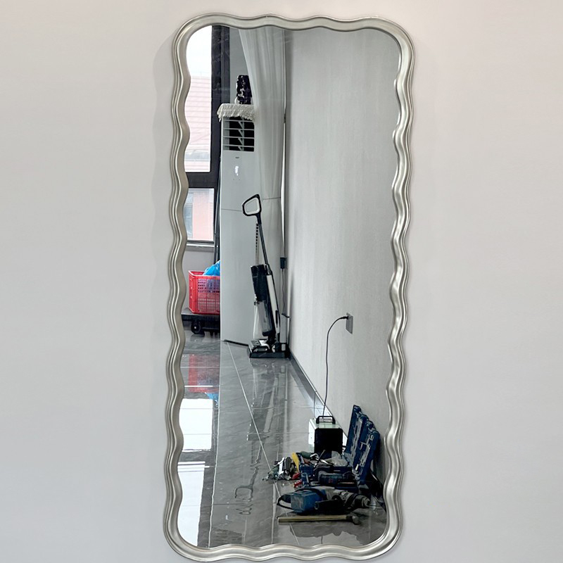Customized Floor Length Oversized Floor Mirror Wooden Frame 71x32