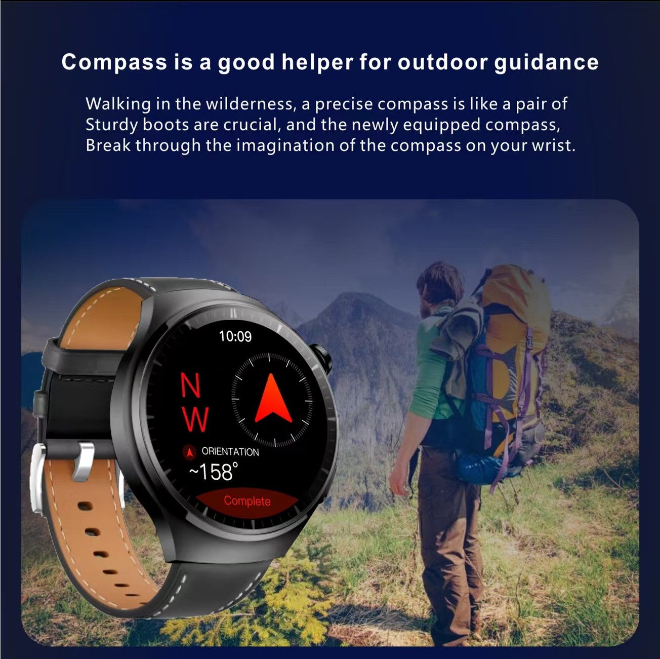S20 Max Business Men Smart Watch 1.62-inch Screen Waterproof Wireless Charging BT Call