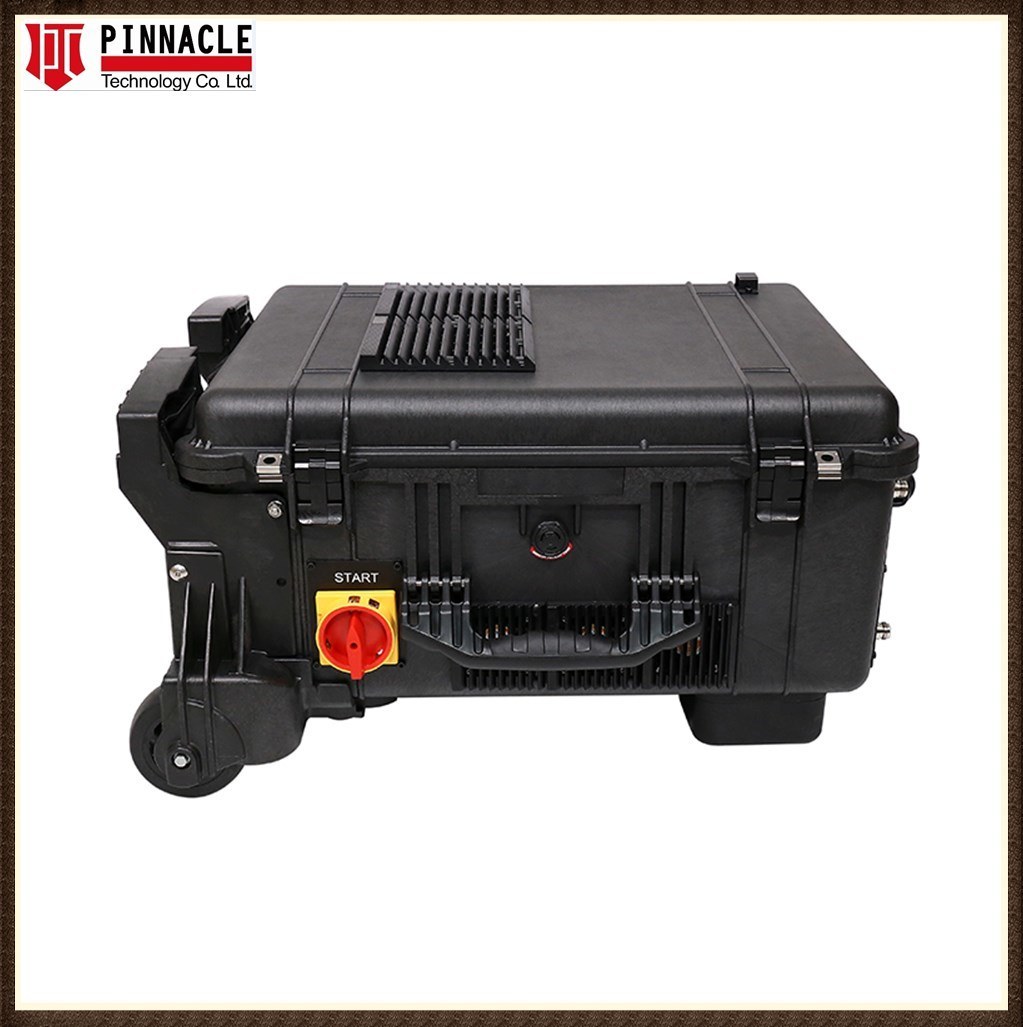 Vehicle Portable Cell Phone GPS Bomb Rcied WiFi Remote Control Counter Drone Uav Counter-Uas VHF UHF RF Signal Jammer