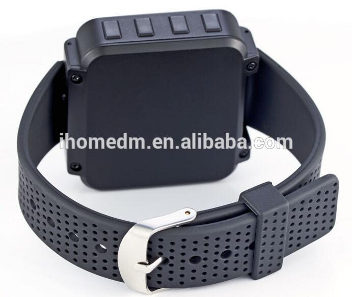 Cheap wireless nurse wrist watch pager for receiving patient emergency call with vibration or buzzer