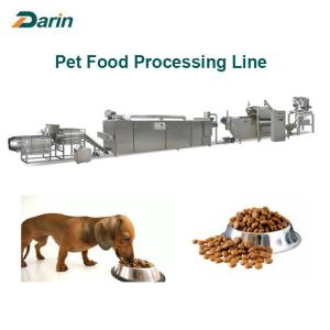  Double Screw Dog Food Extruder Machine With Siemens PLC Manufactures