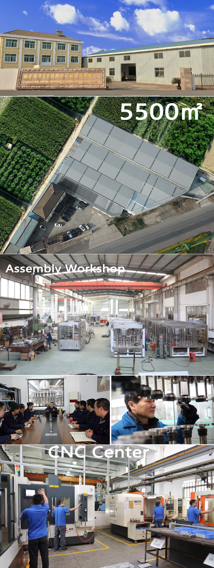 3000x4000x35000 Automatic Beer Filling Machine 2000bph Glass Bottle Filling Machine