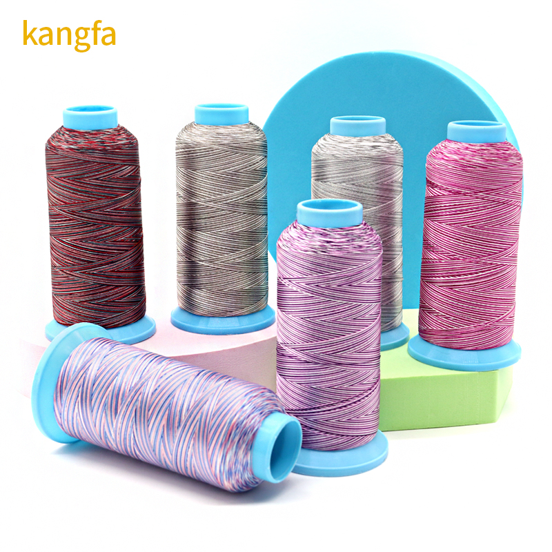 OEM/ODM 96 Colors Variegated Multicolor 100% Polyester Embroidery Thread for Machine Embroidery