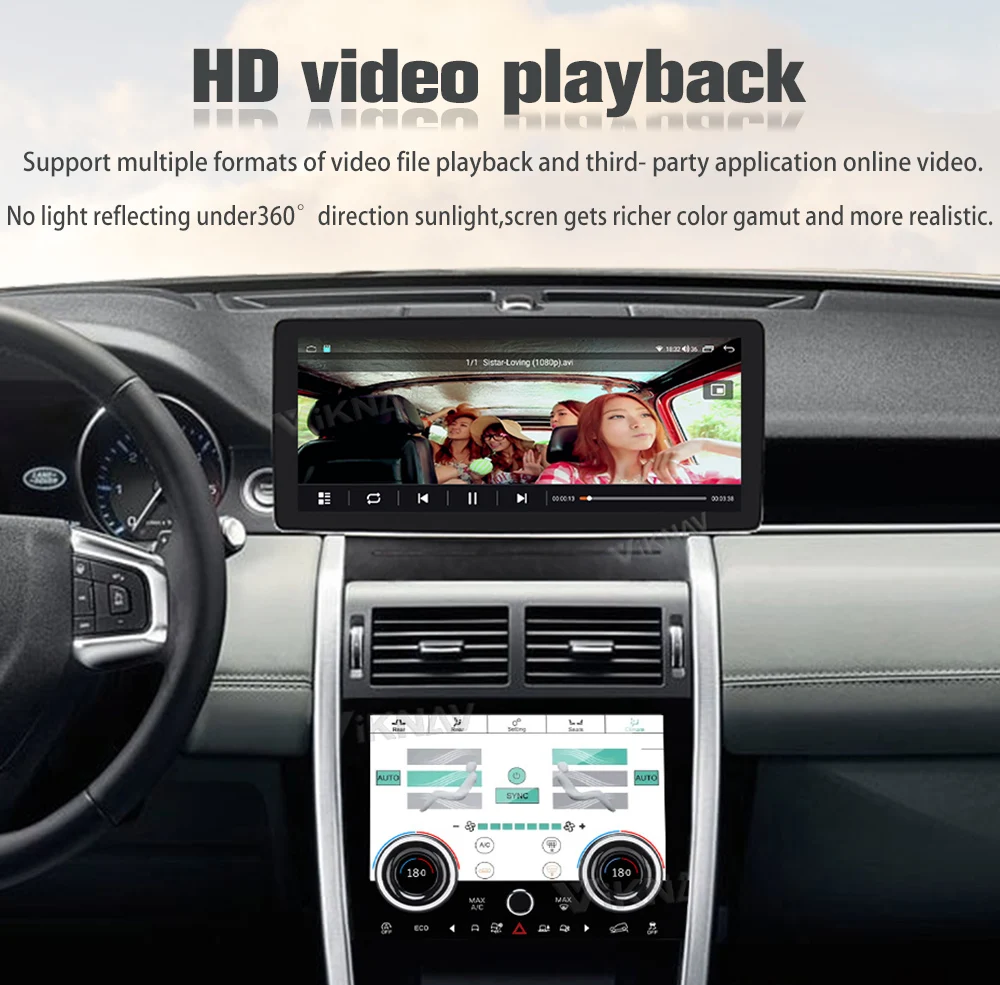 Android Head Unit Car Radio For Land Rover Discovery Sport L550 2015-2019 GPS Navigation New Upgrade Wireless Carplay
