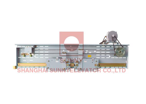 2 Leafs Center Opening VVVF Door Operator Elevator Spare Parts With Car Top