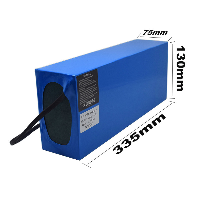 Rechargeable 60Ah 12.8V Lifepo4 Battery Used In Electric Scooters