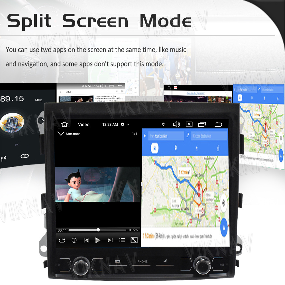 Android 13 Head Unit Car Radio For Porsche Cayenne 2010-2017 Touch Screen Wireless