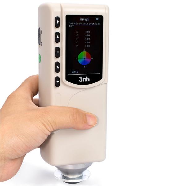 4mm Aperture Portable Spectrophotometer Colorimeter NR10QC 3nh Manual Calibratio