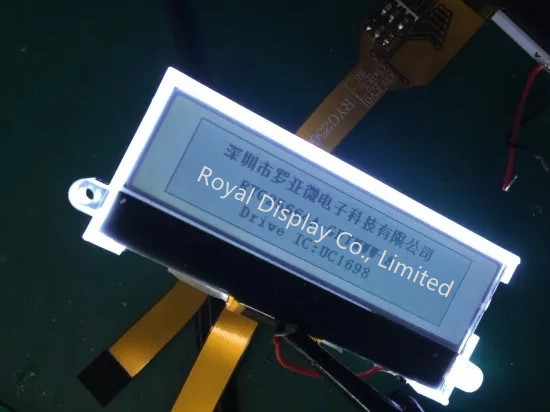 60mA FPC COG LCD Display Positive 256X64 FSTN Graphic With UC1698 Paraller