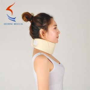 S-XL size soft cervical collar elastic foam neck support belt brace elastic