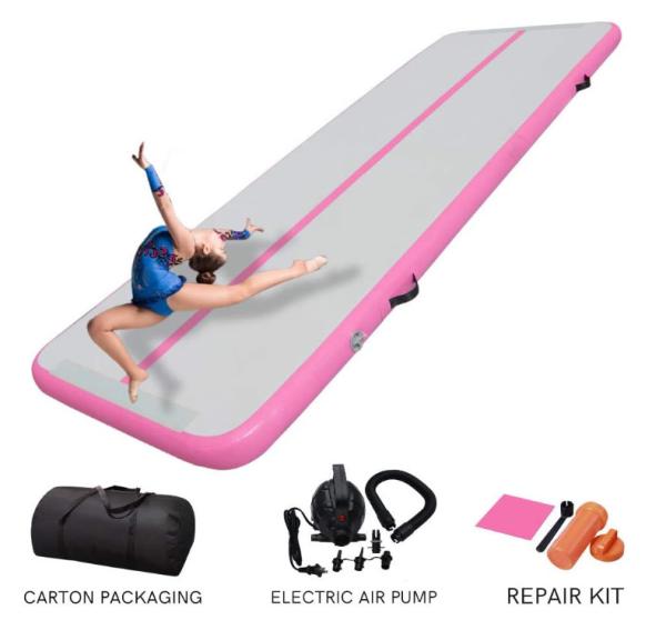 Airtrack Mat,10ft/13ft/16ft/20ft Tumble Track Air Mat For Gymnastics Training