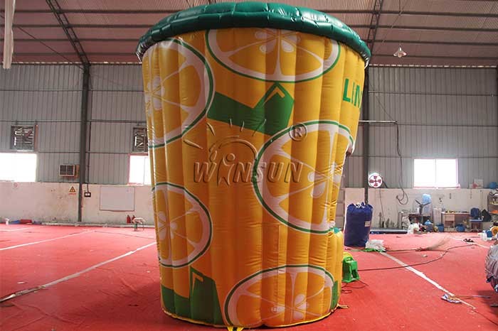 Lemonade Style Inflatable Event Tent For Festival / Company Promotion