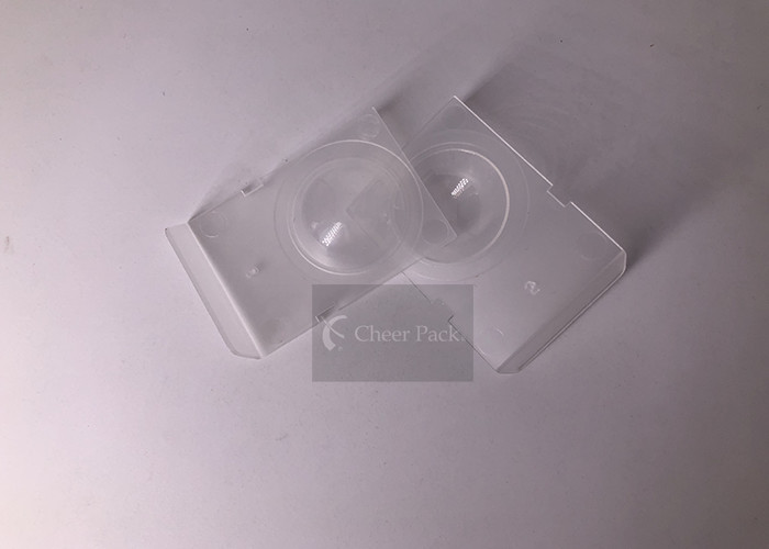 White PP Small Plastic Containers For Colorful Nail Polish Packaging , 45*30 Diameter