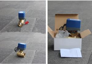  Durable Brass Electric Motor Control Ball Valve 15-18S Running Time Manufactures