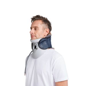 High quality portable traction and relaxation cervical device use