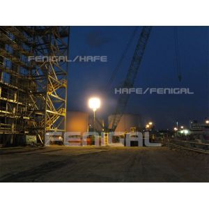 Film And Construction Illumination Inflatable Lighting Balloon 600w 1000w 2000w