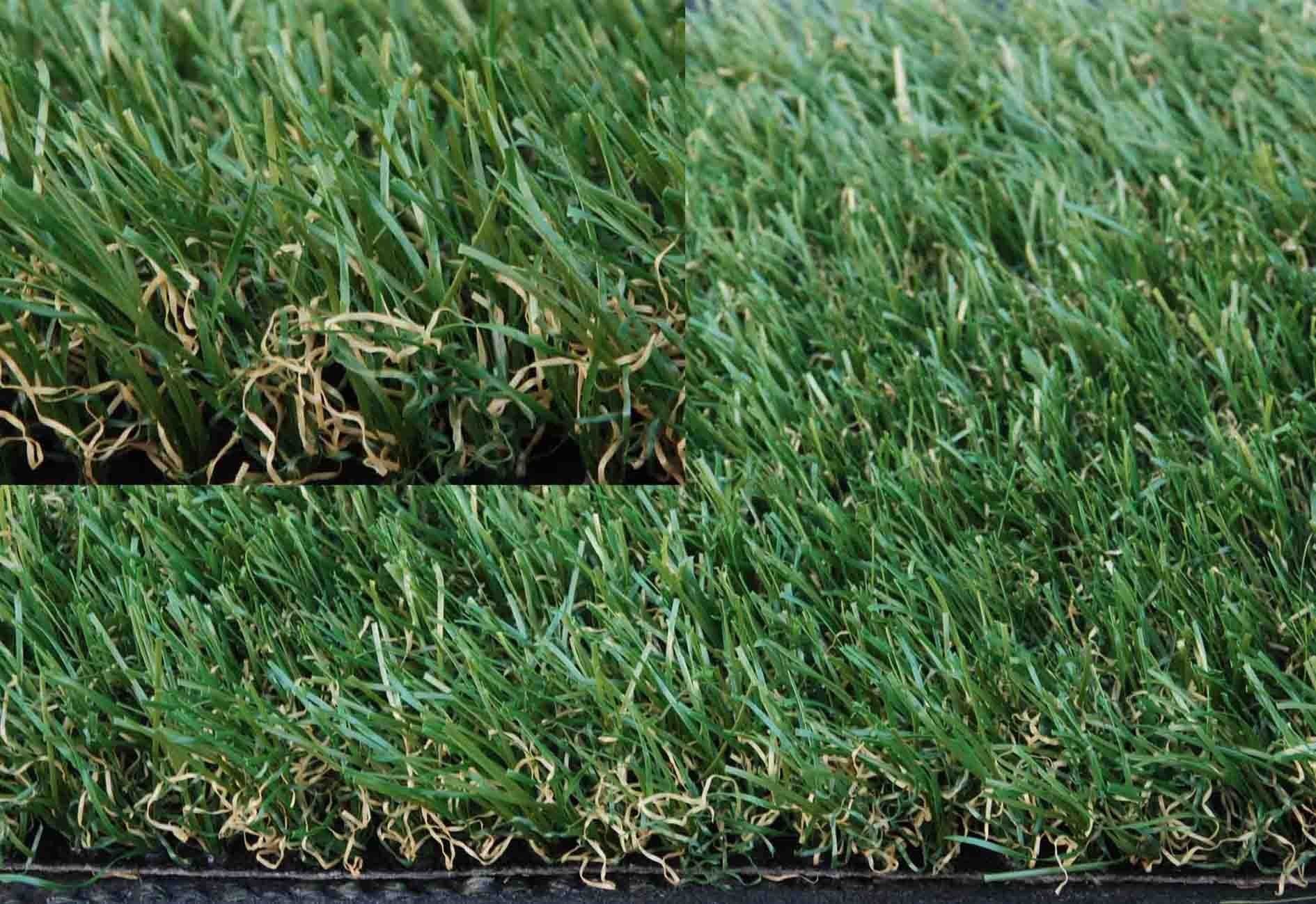 PE Artificial Leisure Turf Dtex 16200 For Pet Areas and Sports Fields With Gauge 3/8'' and High Density