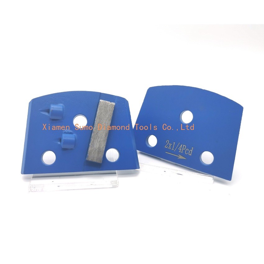 Edco Single Bar Pcd Epoxy Abrasive Pad Concrete Grinding Disc