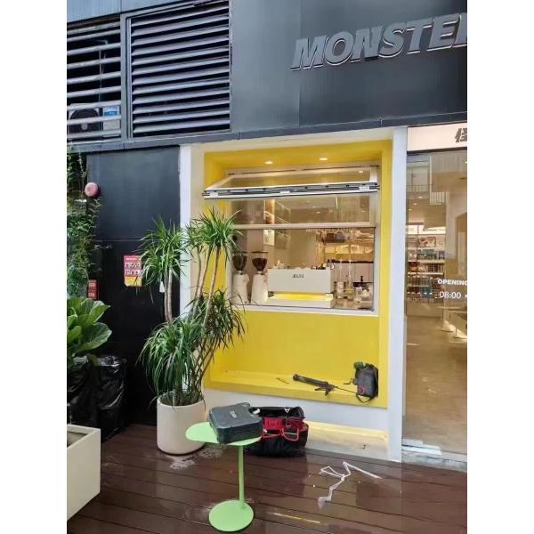 Weather-Resistant Multi-Panel Folding Window Providing Reliable Shelter from