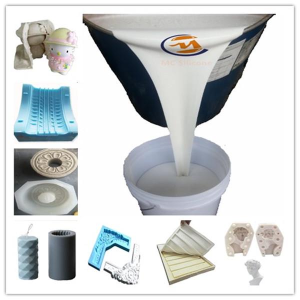 RTV2 Tin Cure Liquid Silicone Mold Rubber for Gypsum, Plaster, Concrete Mold