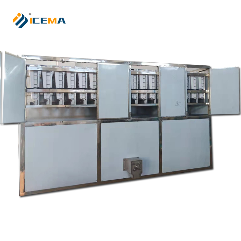 PU Material Insulation Ice Cube Maker Machine 5000kg per Day for Industrial Needs