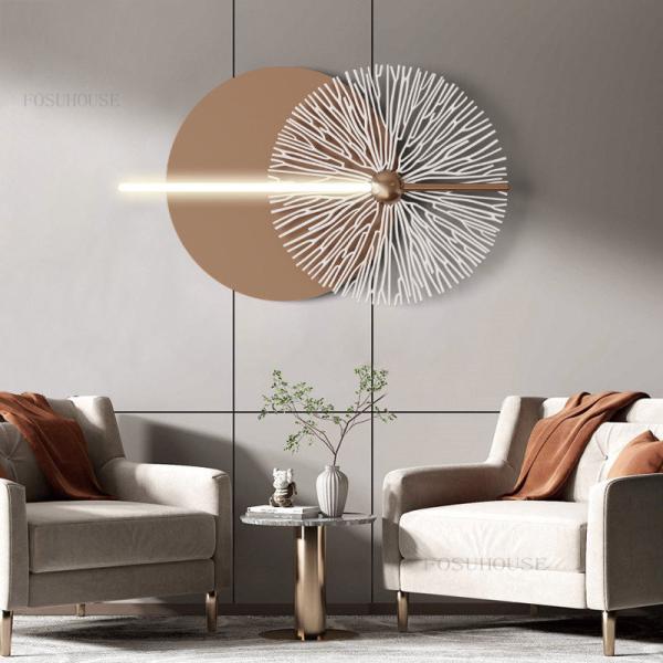 Modern Luxury Wall Lamp Decoration Living Room Bedroom Bedside Iron round Wall