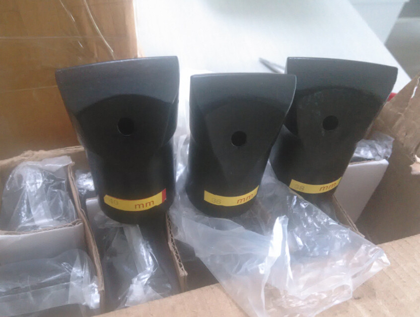 Tapered Rock Drilling Tools Chisel / Cross / Button Bit for Ore Mining