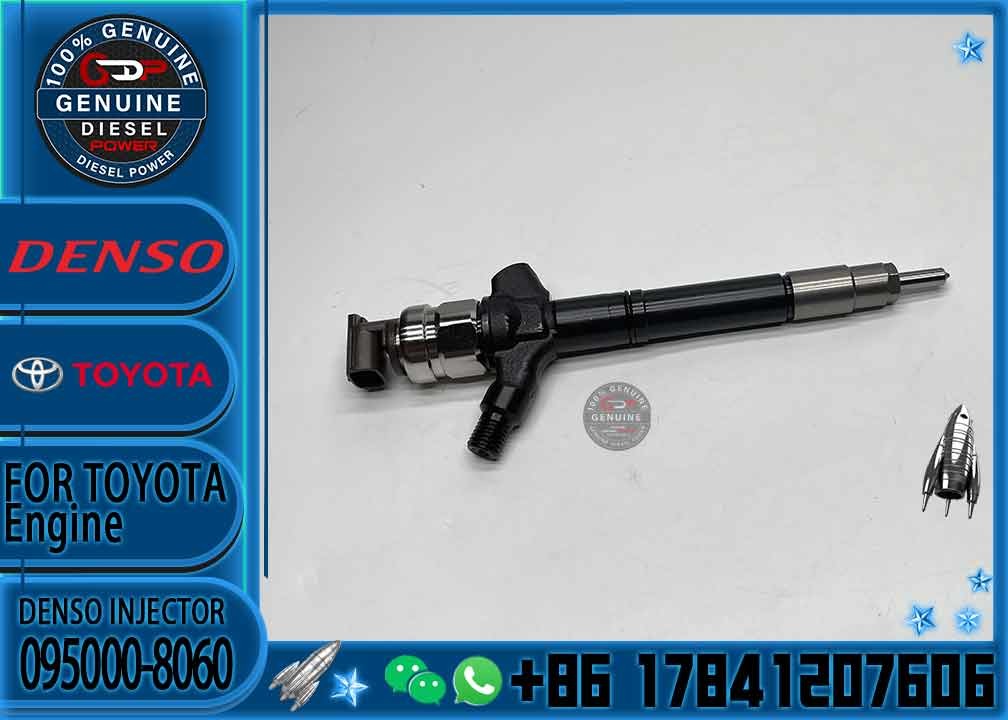 1X Fuel Injector 095000-8060 for TOYOTA VDJ79R VDJ79 Engine