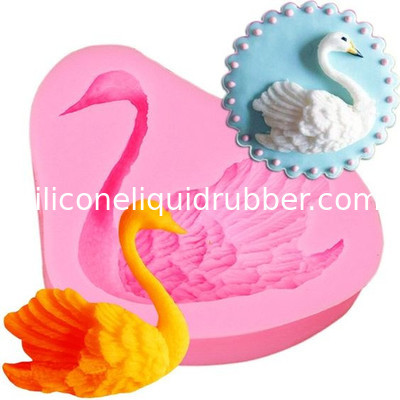 25A Working Time 3min Silicone Putty For Swan Cookie Mold