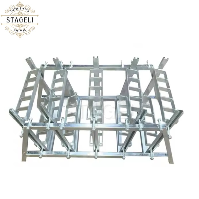 Safe Launch Fireworks Sturdy Iron Frame Framework Iron Racks OEM ODM