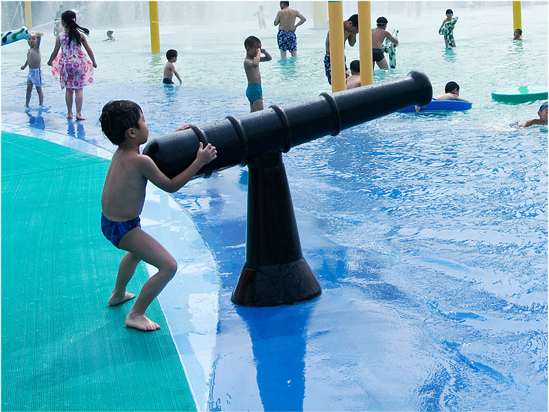 Customized Spray Park Equipment , Fiberglass Water Spray Gun with SGS water slides supplier
