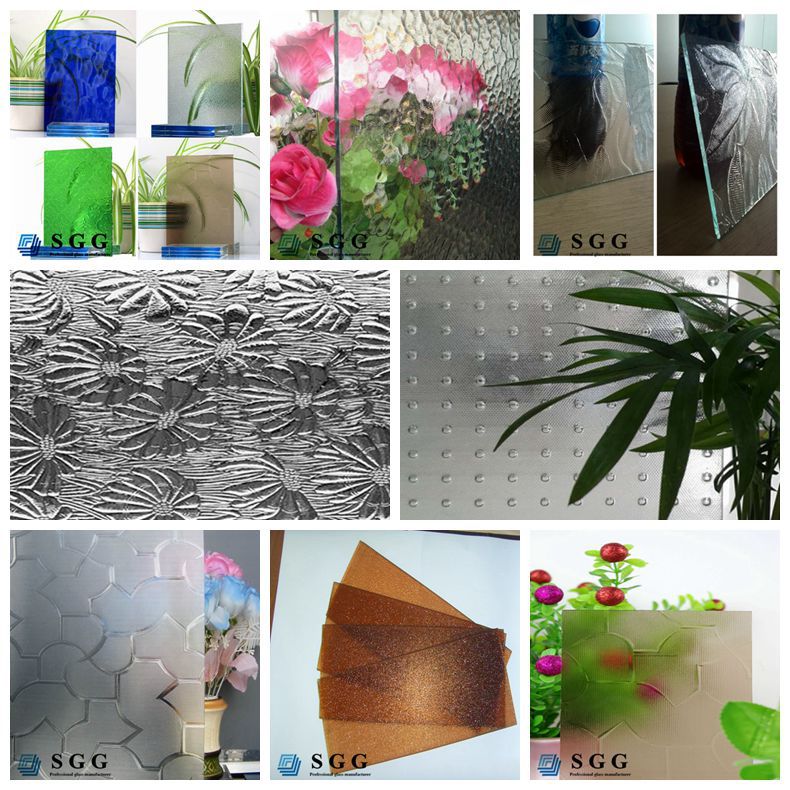 high quality 3mm /4mm /5mm/ 6mm millennium pattern glass