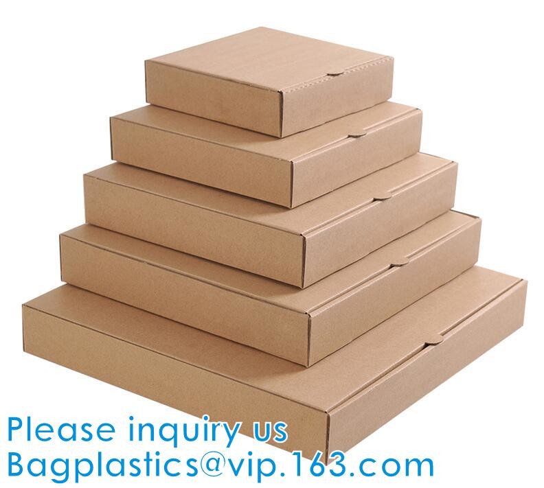 Custom Printed Corrugated Cardboard Recycle Paper Pizza Box Custom Kraft Paper Pizza Box, Fast Food Box