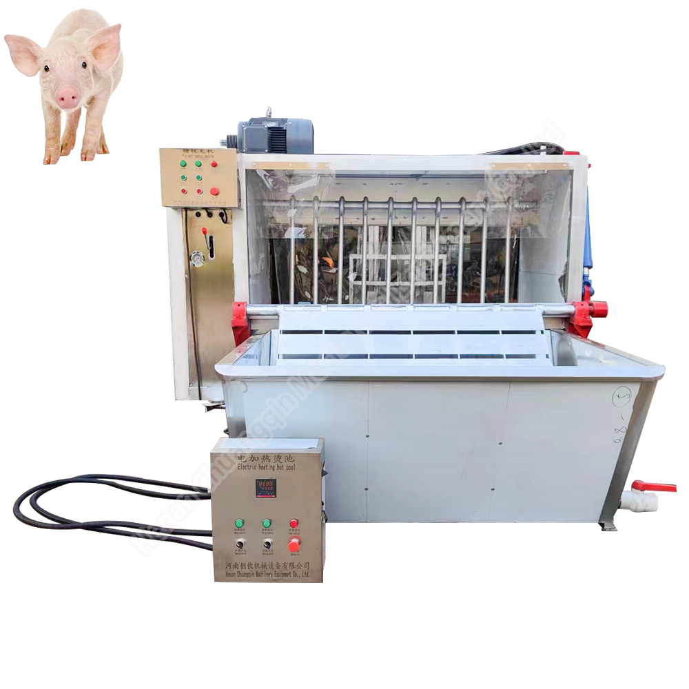Pig Abattoir And Meat Processing Plant Pig Hair Singeing Machine Pig Scalding Machine Pig Dehair Machine Pig Slaughter Machine