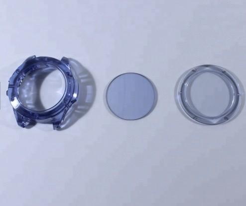 Thickness 3.75mm Sapphire Crystal Watch Case Blue 9H High Hardness Abrasion