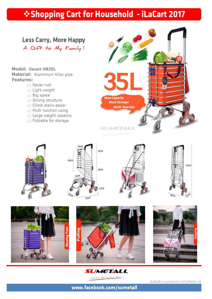 folding shopping cart