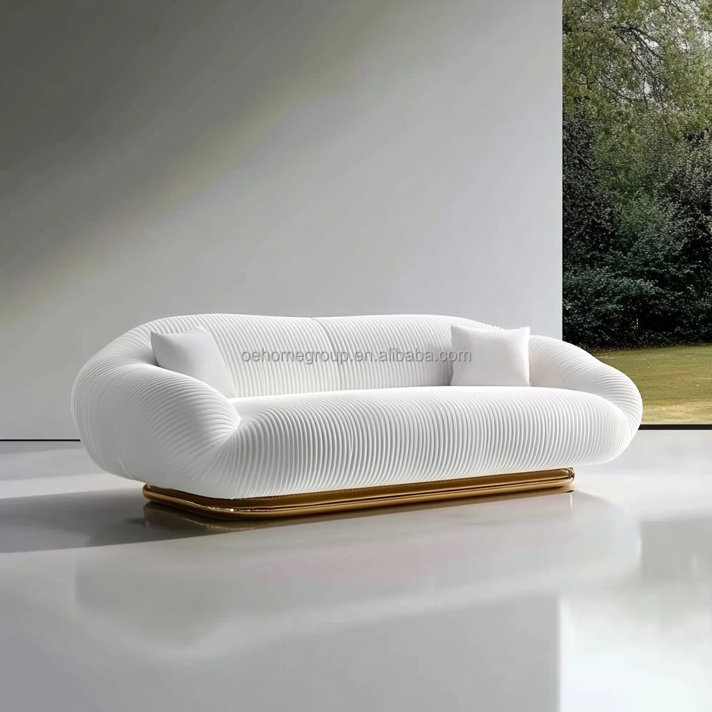 2 Reclining Type Italian Sofas Home Furniture Modern Design Luxury Living Room Furniture