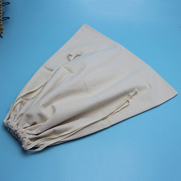 Resuable 100 Cotton Linen Storage Bags , Bakery Bread Food Storage Bags