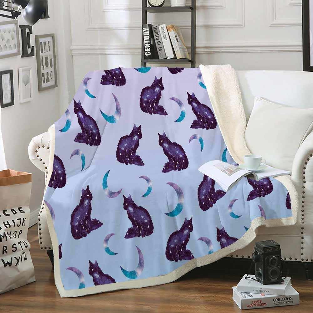 Customized Printed Microplush Home Warm Soft Fleece Blanket