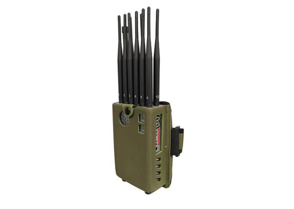 12 Bands 8.4W GSM 3G 4G 5G GPS LOJACK Hand hled Signal Blocker
