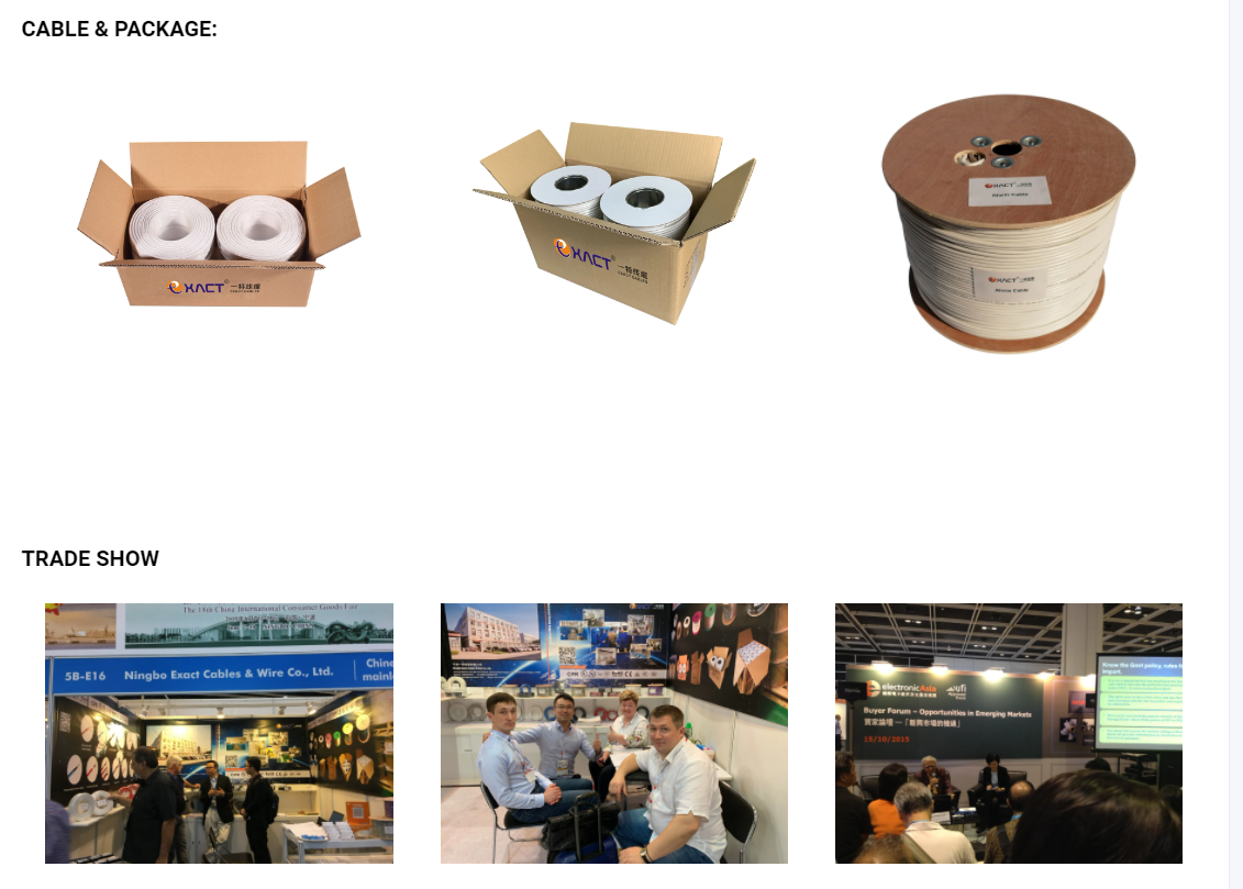 Stay Connected with Exact Cables' CCA/Tinned Copper/Copper/TCCA Communication Cables