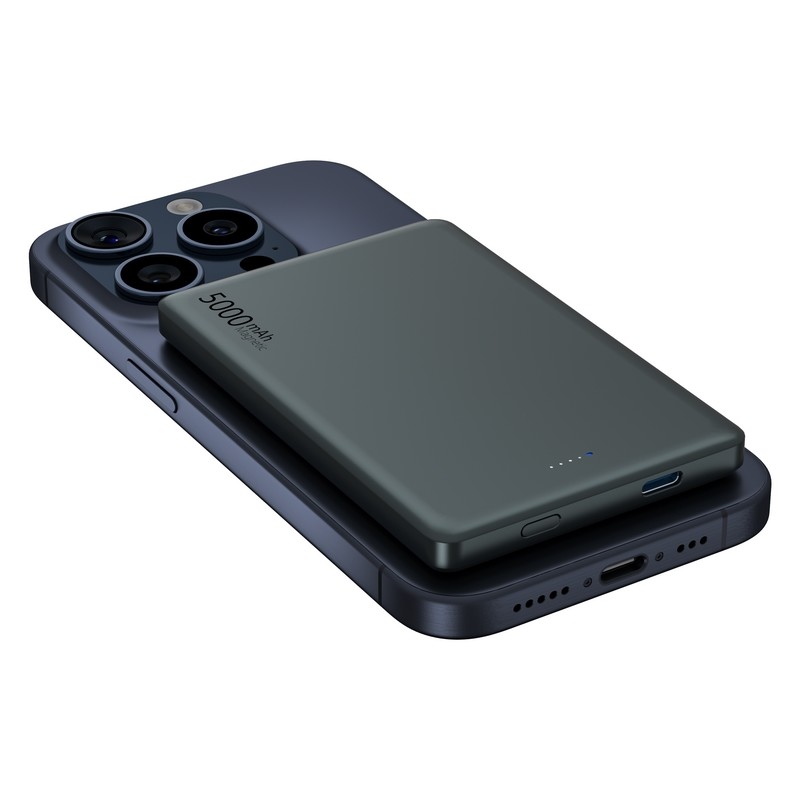 Portable Magnet Wireless Power Bank with 5W/7.5W/10W/15W Output