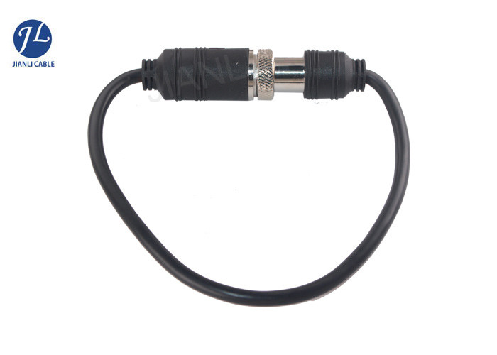 Waterpoof GX16 5Pin Aviation Cable Male To Male Connector Reversing Camera System