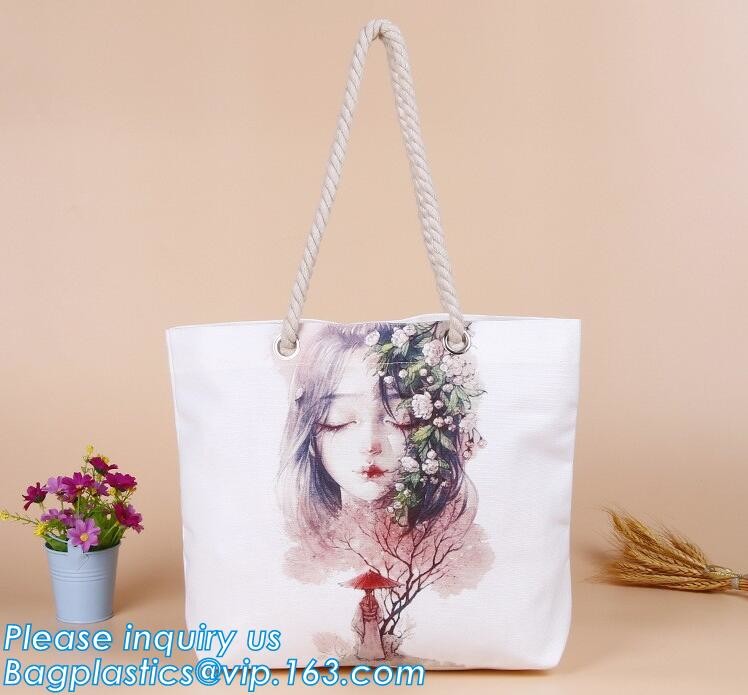 100% recycled organic cotton canvas calico drawstring bag with printing,custom print canvas cloth tote bags with printed