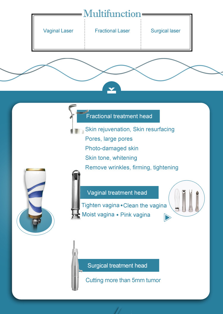 10600nm 30w Hyper Pigmentation Fractional CO2 Laser Machine