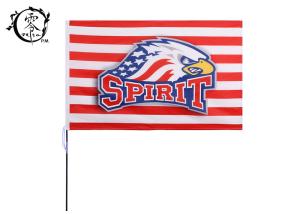  NFL Eagle Spirit Grommets Logo Flag 3 x 5-Foot Polyester Material 3D Sublimation Manufactures